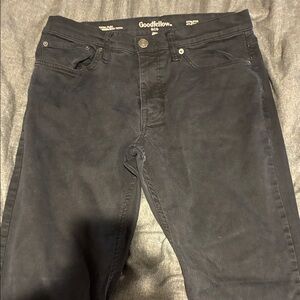 Goodfellow & Co Men's Dark Gray Skinny Jeans